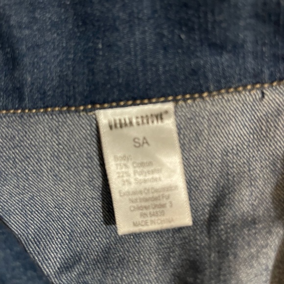 Urban Studded Soft Denim Jacket , size small, very stylish and cute - Picture 10 of 12